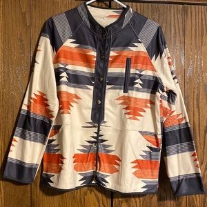 Aztec Print Jacket